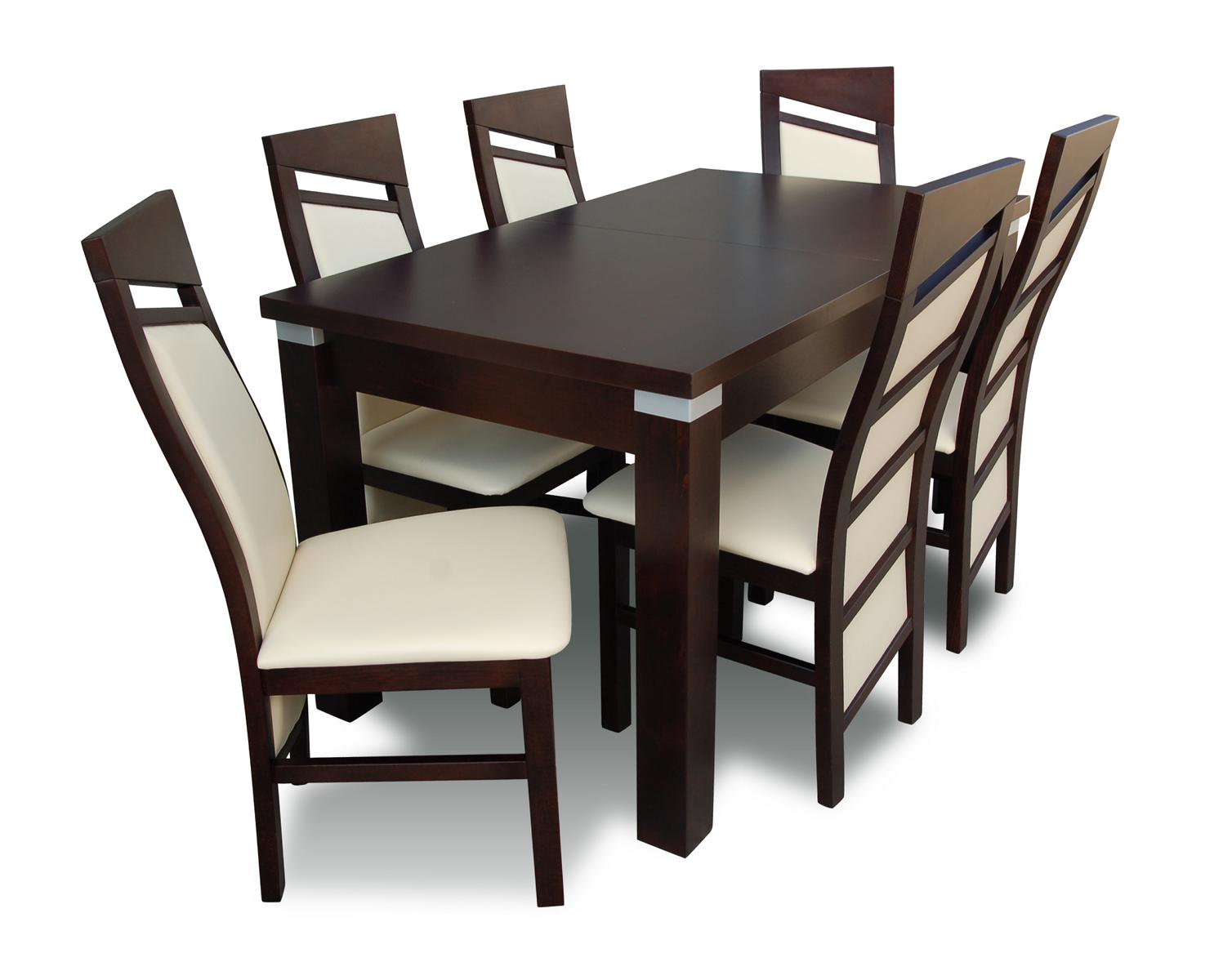 Essgarnitur Esstisch 6 x Stuhl Set Set Garnitur Tisch Lehnstuhl Essgruppe 7tlg.