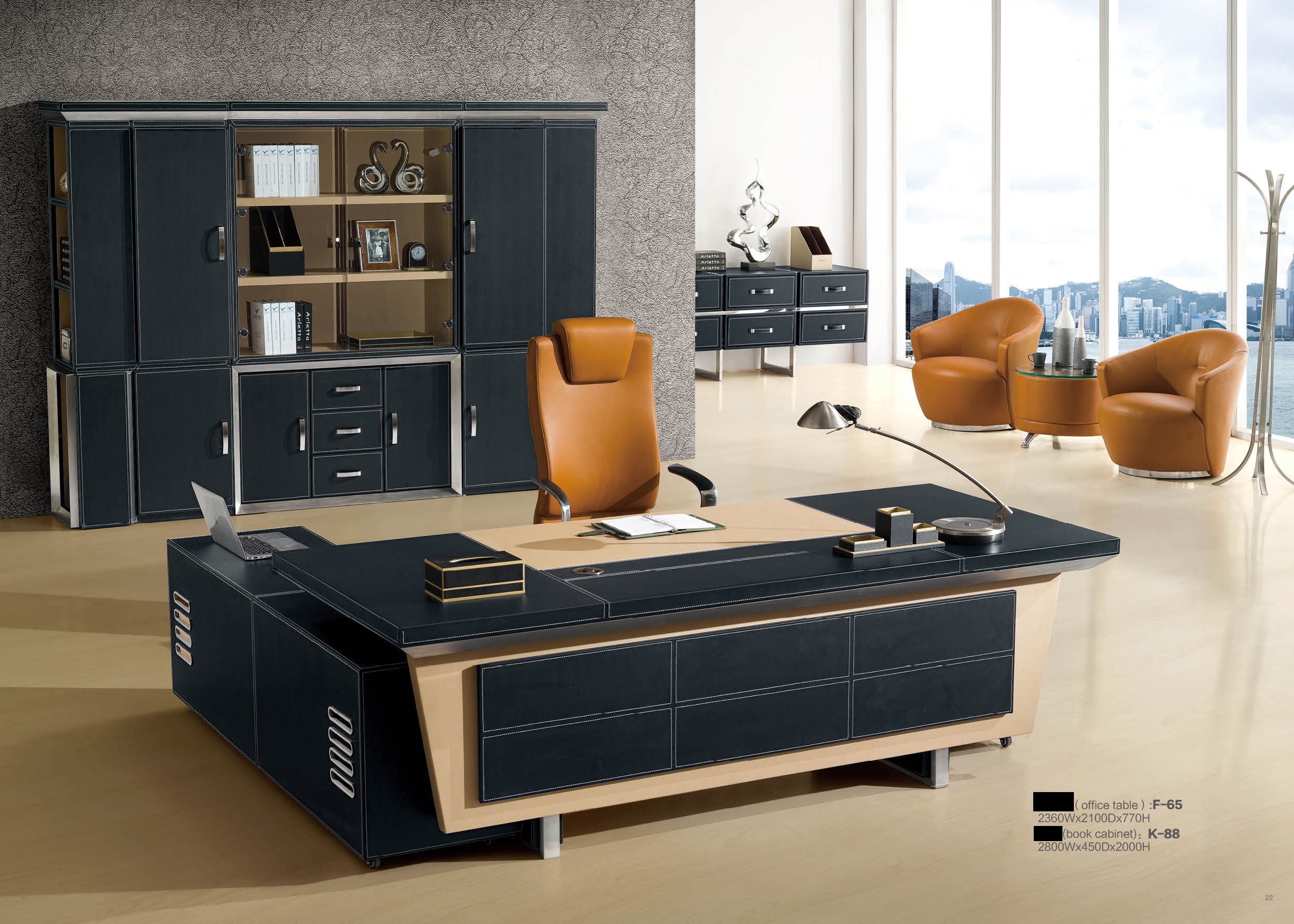 Schreibtische Chef Eckschreibtisch Büro Zimmer Möbel Design Praxis Kanzlei Möbel