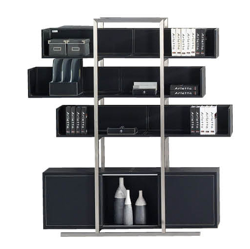 Luxus Edelstahl Regal Schrank Wohn Zimmer Wand Schränke Büro Regale Trennwand