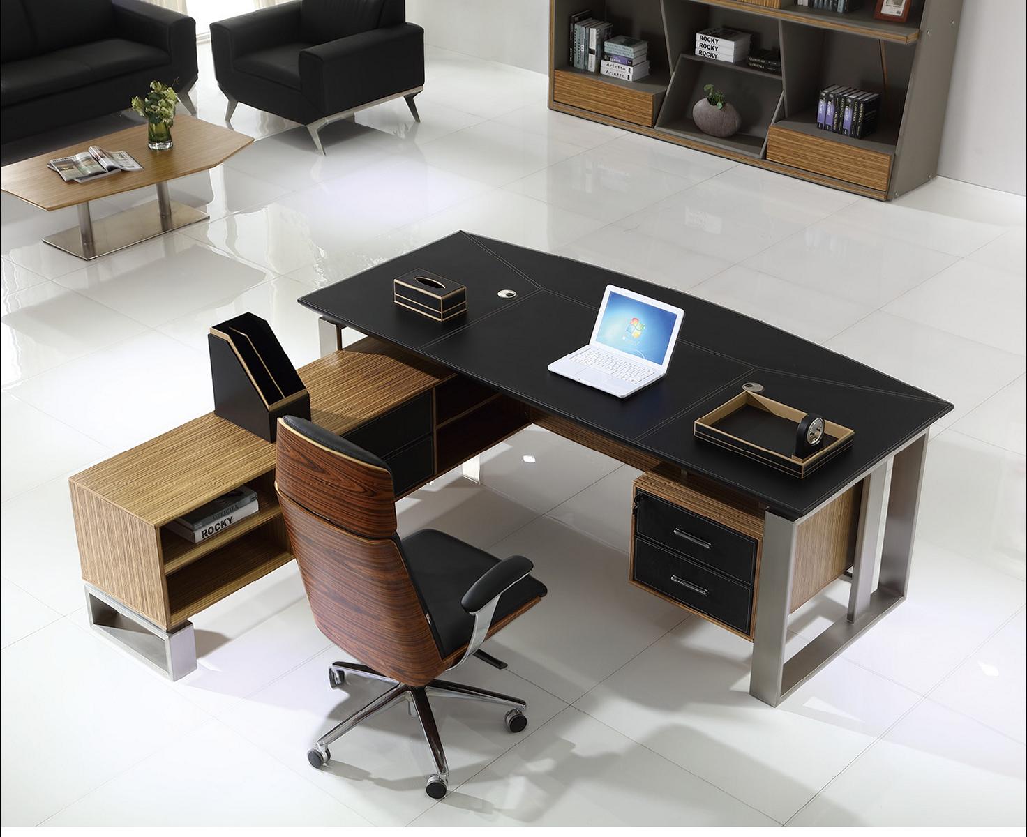 Büro Kanzlei Praxis Firmen Möbel Designer Chef Schreibtisch Eckschreibtische Neu