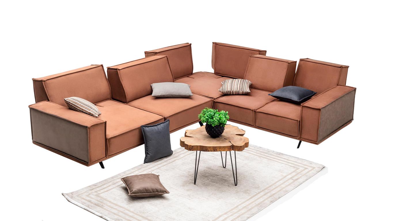 Eckcouch Couch Eckgarnitur Sofa Ecksofa Lounge Wohnraumsofa Polsterlandschaft