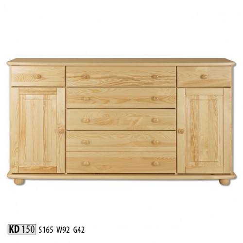 Sideboard Kommode Massive Anrichte Schrank Möbel Kommoden Echtholz Schränke Neu