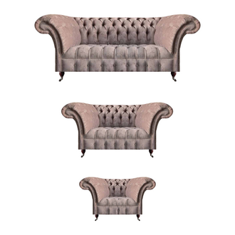 Chesterfield Sofagarnitur 3+2+1 Sitzer Komplett Luxuriöse Möbel Polstermöbel