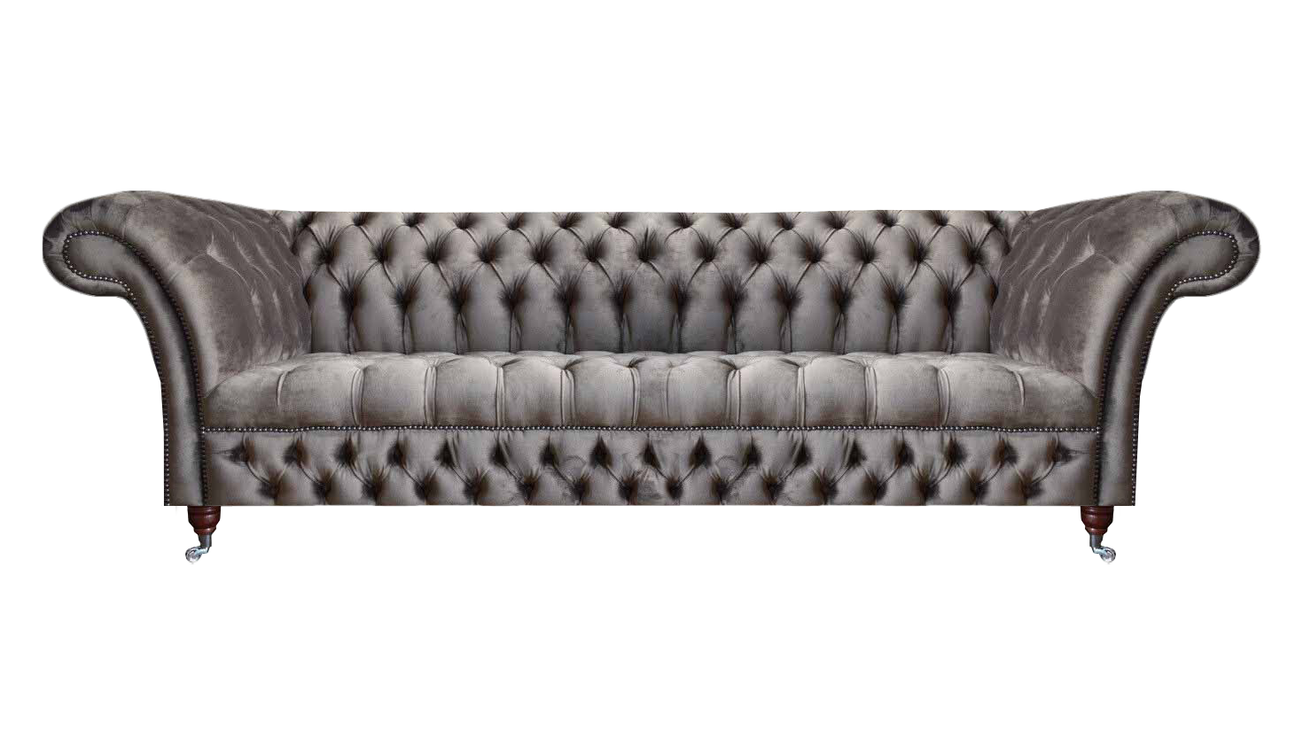 Luxuriöse Sofa Dreisitzer Couch Designer Möbel Moderne Stil Chesterfield