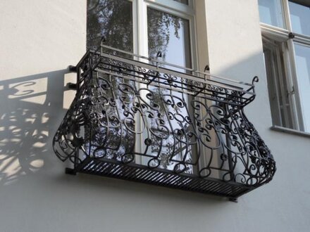 Klassische Geländer Handgefertigte Balkon Treppen Schmiedezaun Zaun 1lfm #338