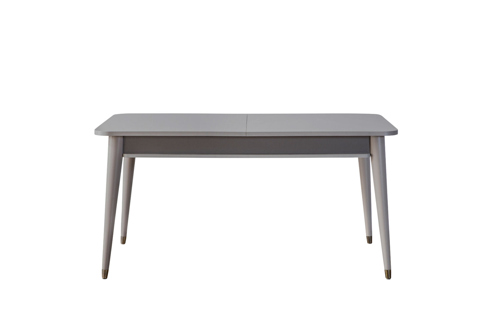 Grauer Esstisch Designer Esszimmer Möbel Ausziehbarer Holz Tisch Neu