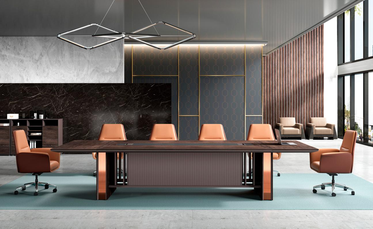 Büromöbel Bürotisch Arbeitstisch Schreibtisch Büro Tisch Holz Braun