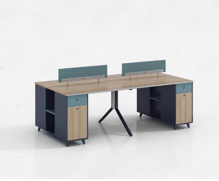 Schreibtisch Teambürotisch Tisch Co Working Gemeinschaftsschreibtisch 4 Personen