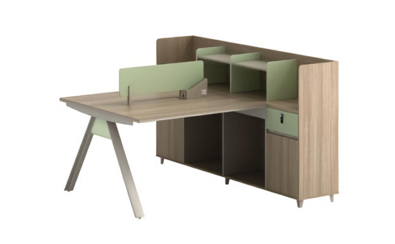 Schreibtisch Co-Working-Tisch Teambürotisch Gemeinschaftsschreibtisch 2 Personen