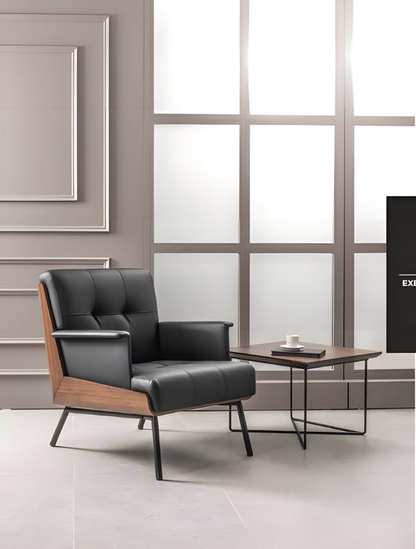 Büro Sessel Luxus Stuhl Bürostuhl Chef Neu Textil Designer Sessel Metall Möbel