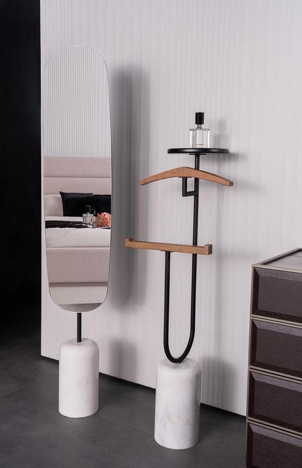 Spiegel Kleiderbügel Standspiegel Butler Kleiderständer Schlafzimmer