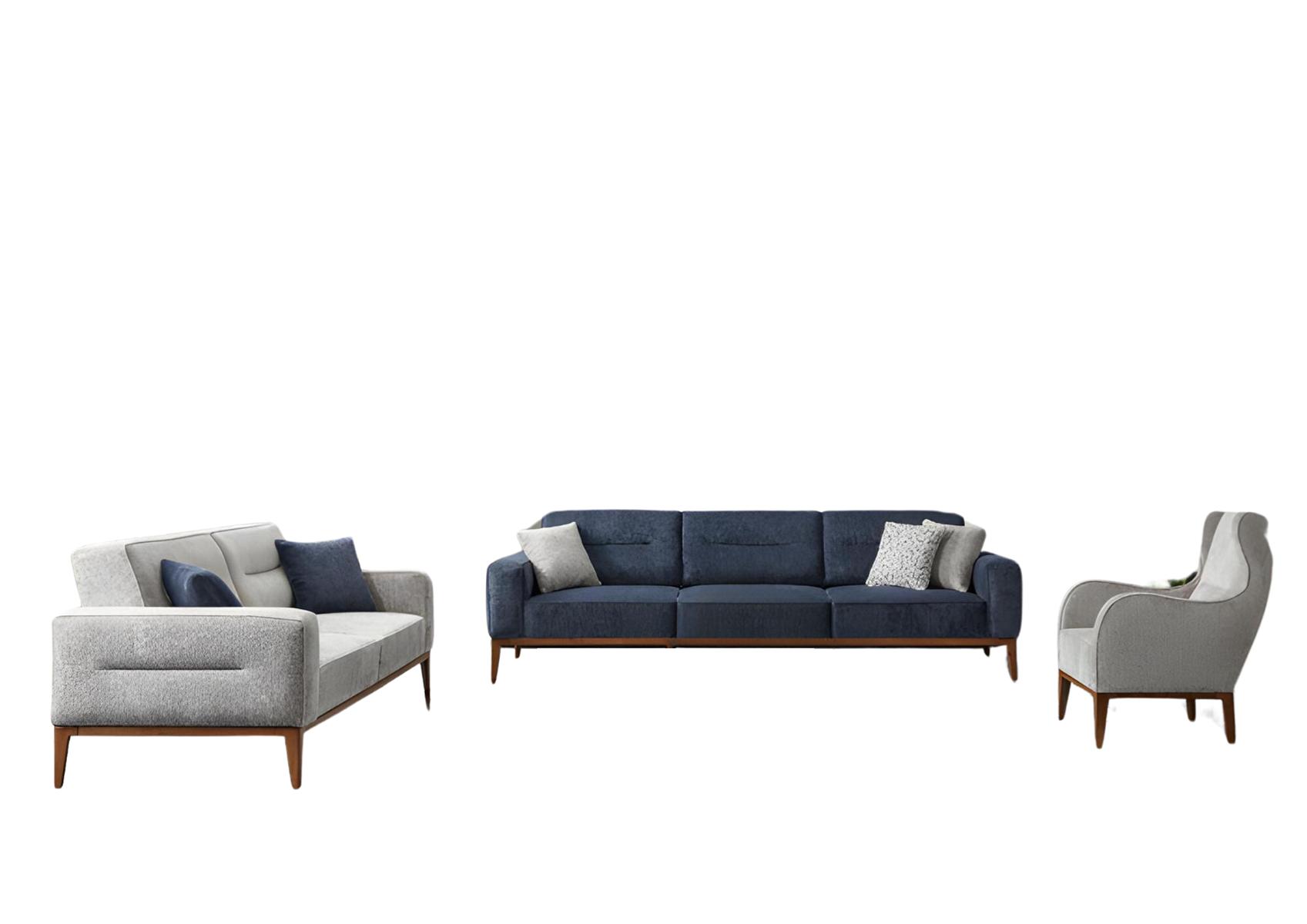 Luxus Sofagarnitur Big xxl sofa Couch Garnituren set 4+3+1 Sitzer 3tlg.