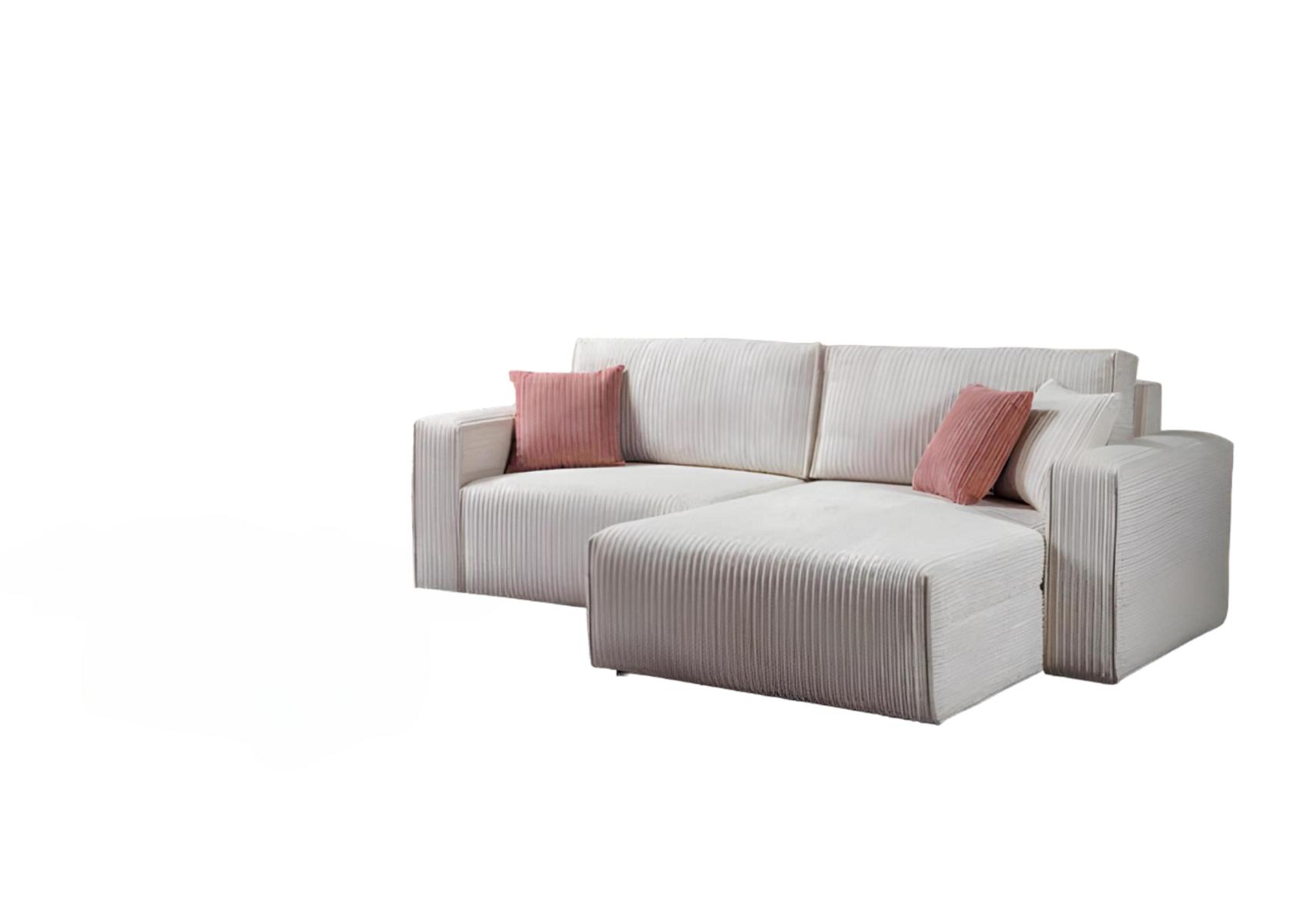 Ecksofa L Form Sofa Couch Design Couchen Polster Textil Modern Eckgarnitur