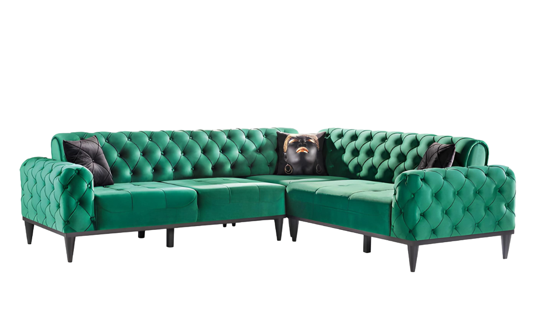 Textil Sofa Ecksofa Sofa Couch Polster Wohnlandschaft Stoff Sofas