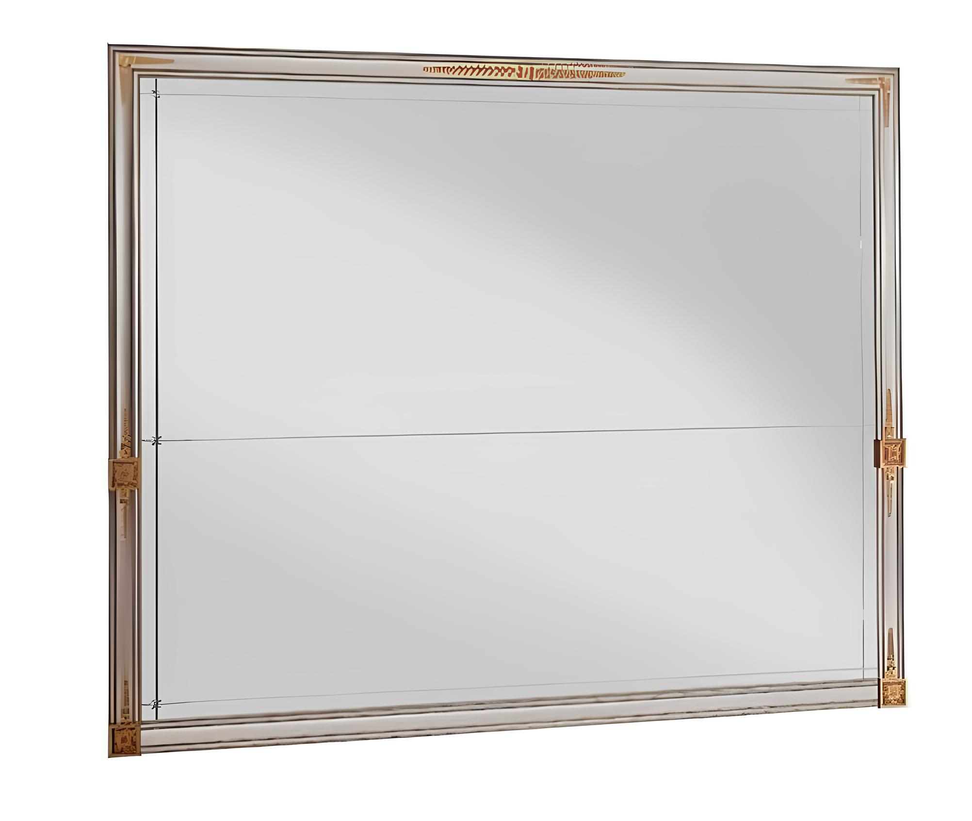Spiegel Holzrahmen Wandspiegel Klassischer Designer Wand Möbel arredoclassic
