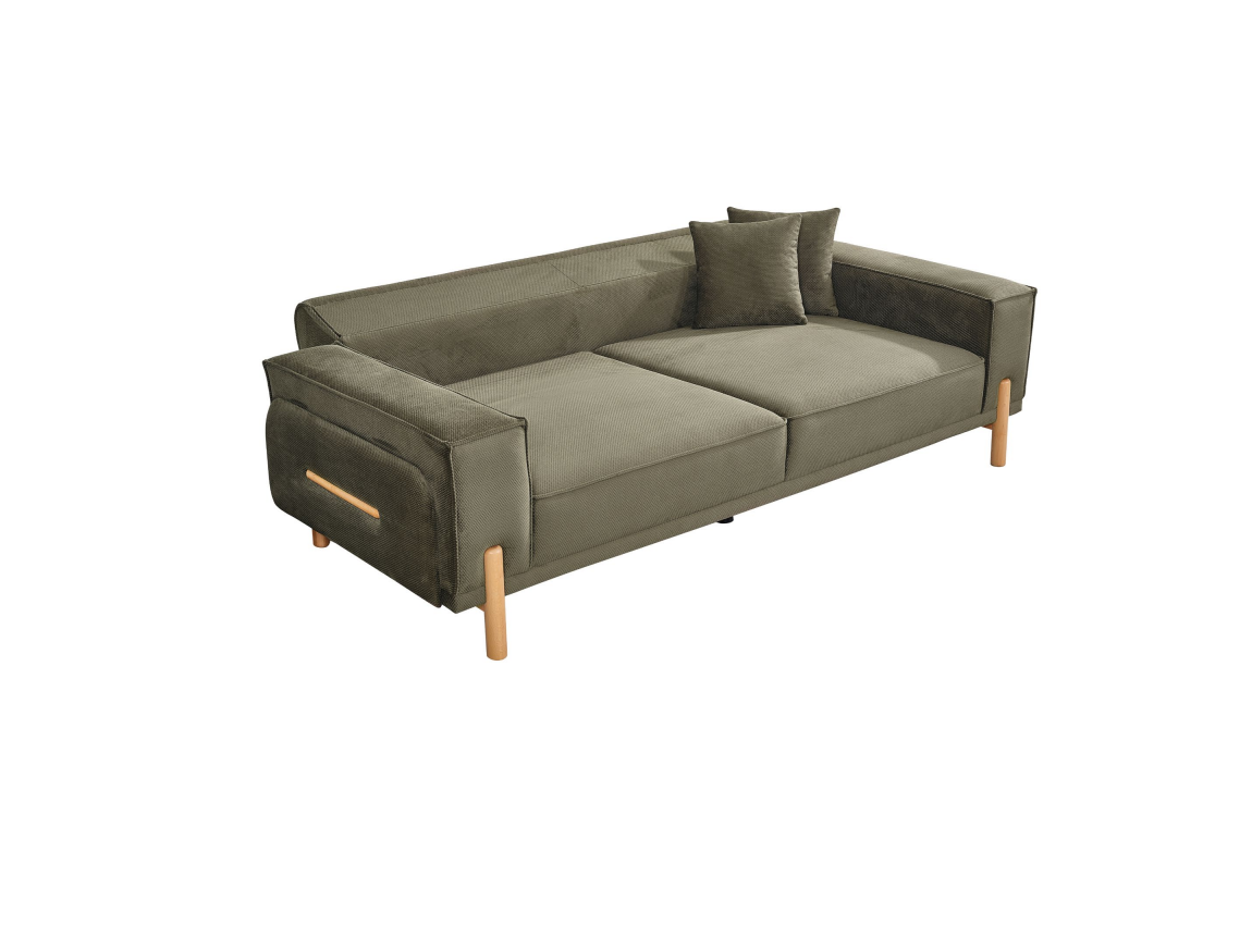 Textil Sofa 3 Sitzer Sofa Polster Sofas Design Couch Möbel Dreisitzer
