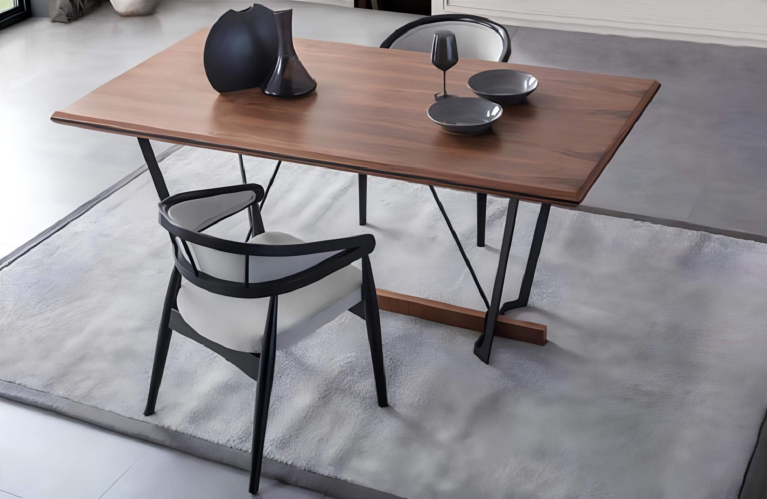Esstisch Esszimmertisch Tisch Esszimmer Holztisch Braun Holz 180 cm