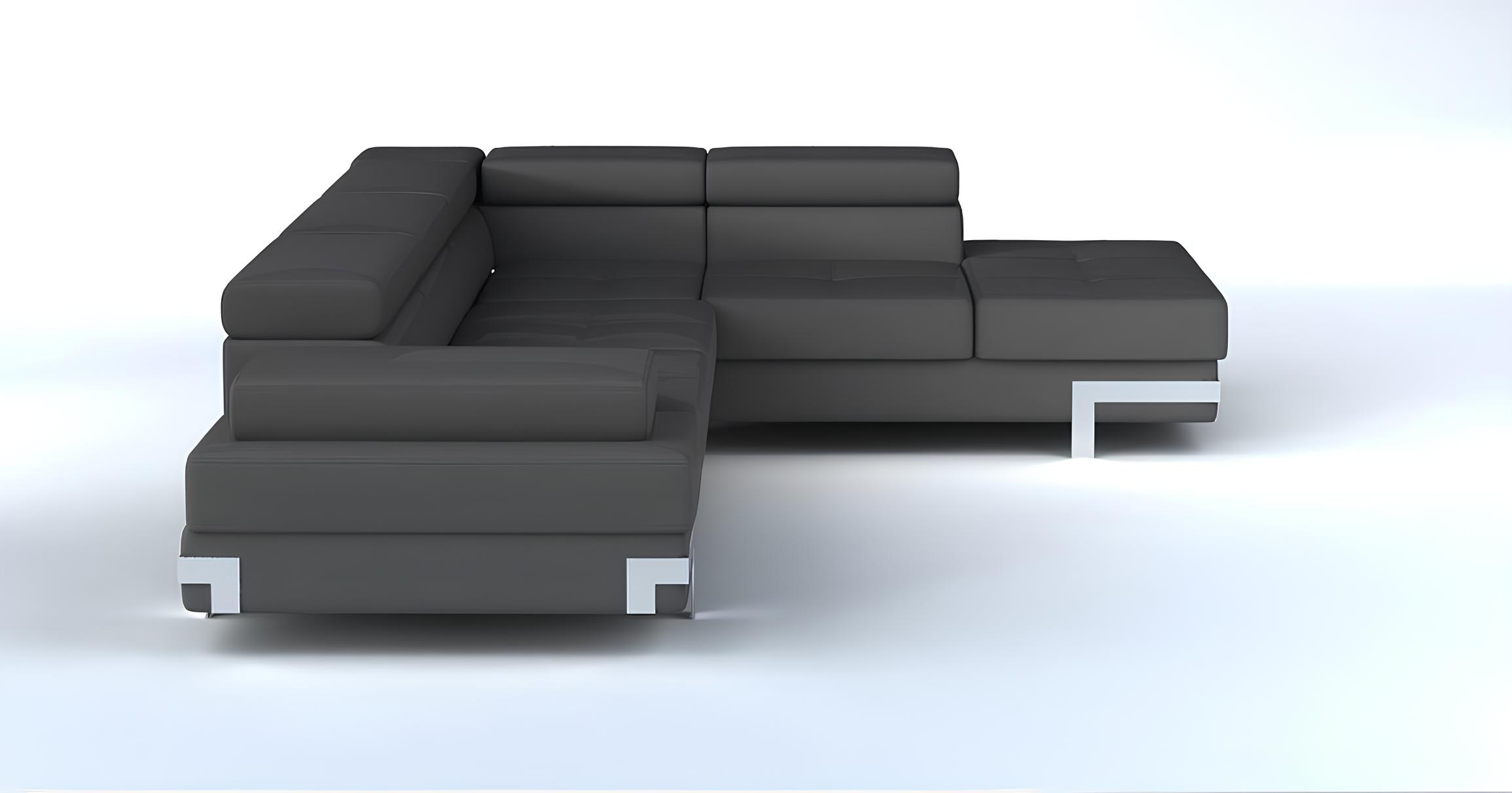 Sofa Schlafsofa Designer Sofa mit Bettfunktion + Bettkasten Ecksofa Couch NEU