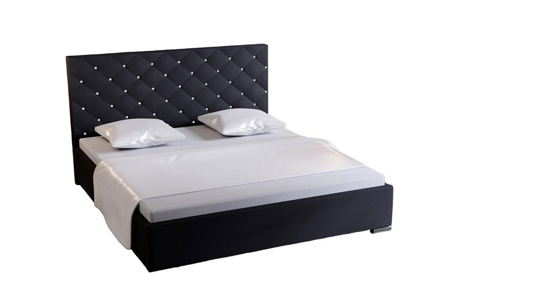 Designer Bett Schlafzimmer Betten Textil Hotel Luxus Polster 280x200cm Stoff neu