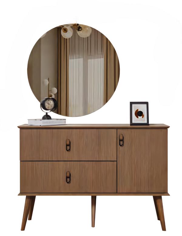 Kommode Schminktisch Spiegel Hocker Set Kommoden Schlafzimmer Schminkspiegel