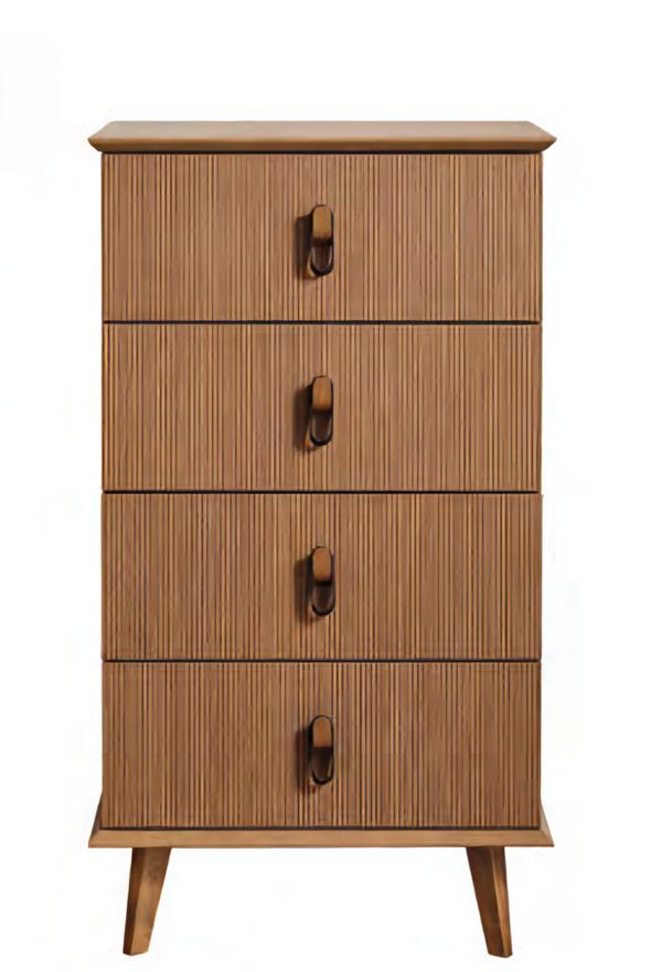 Kommode Stilvolle Beige Kommode Holz Schlafzimmer Möbel 4 Schubladen Designer