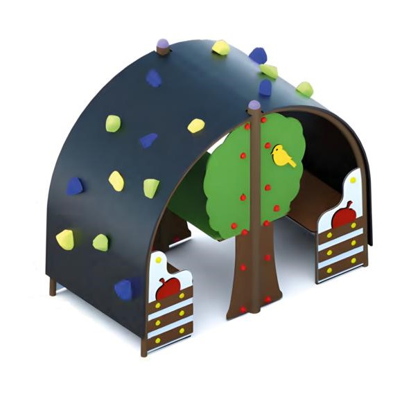Spielhaus Kletterhaus Spielburg Kinderspielhaus Waldhaus VersteckhausZwergenhaus
