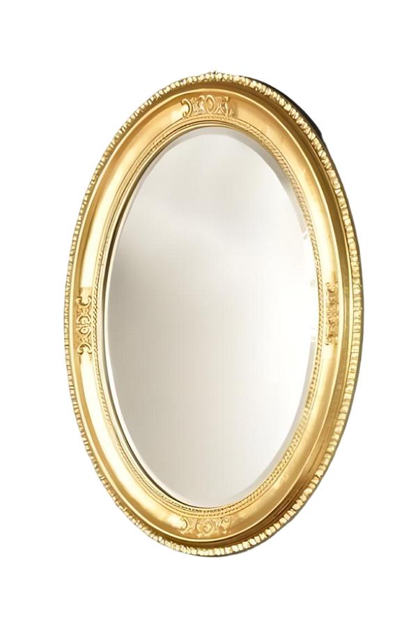 Oval Rahmen Spiegel Design luxus Wandspiegel Wohnzimmer Rahmen Stil Italien Neu