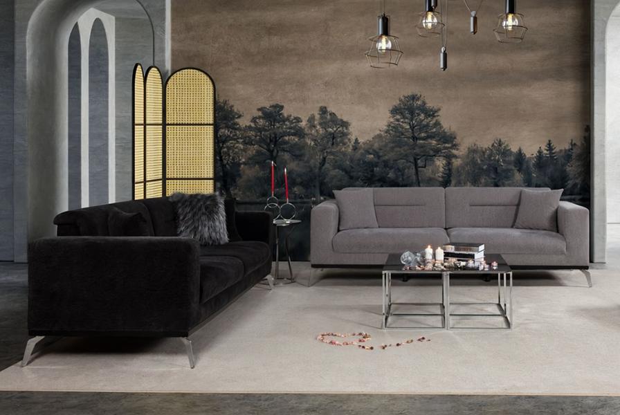 Relaxsofa Polstersofa Design Dreisitzer Familien Couch Gästezimmer Möbel 3er