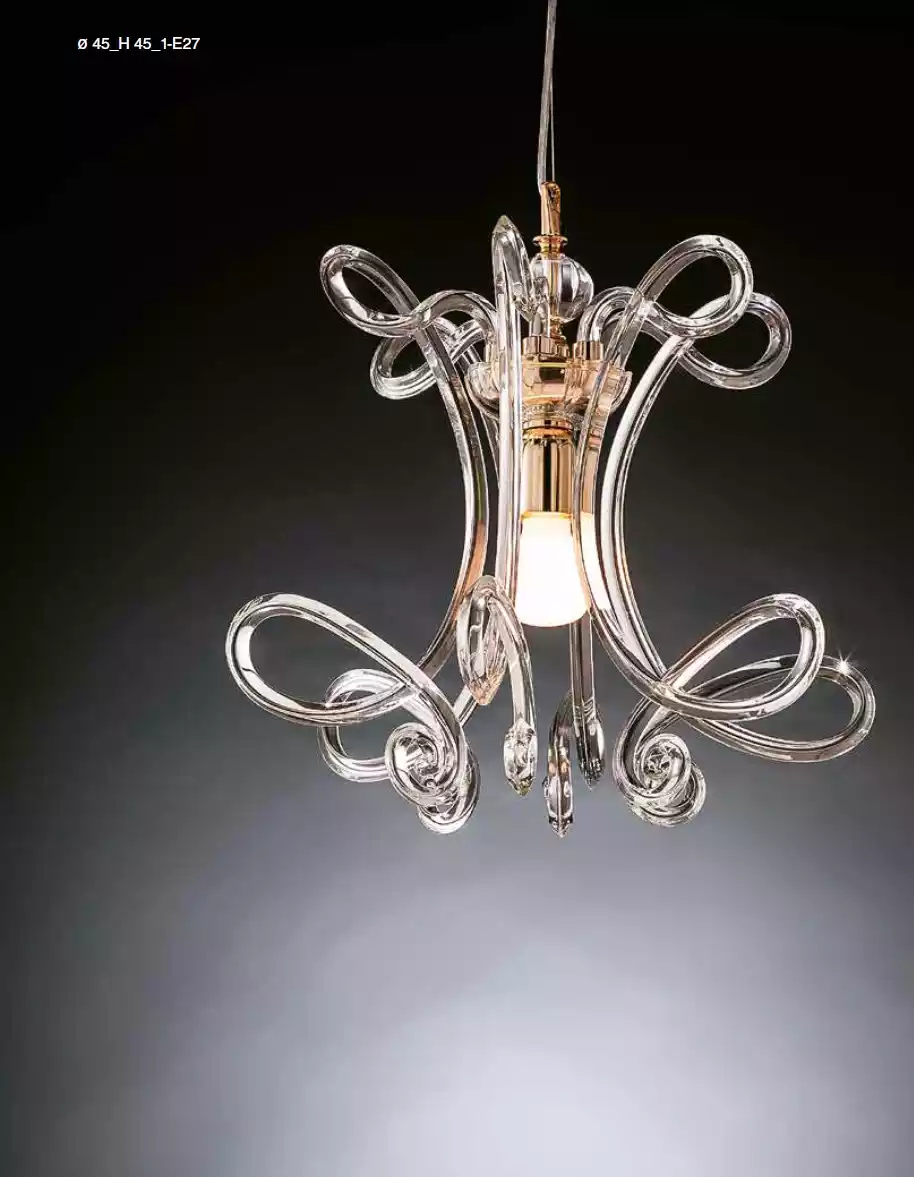Luxus Deckenleuchter Kronleuchter Deckenlampe Lüster Kristall Lampe