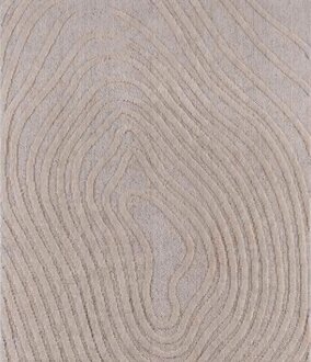 Modern Teppich Wohnzimmerteppich Schlafzimmer Kurzflor Beige Pflegeleicht