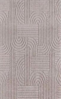 Teppich Wohnzimmer Abstraktes Geometrisches Muster Natur Creme Farbe
