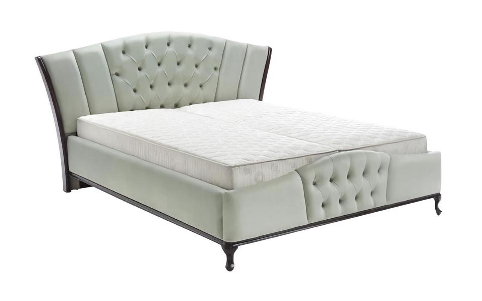 Bett Chesterfield Doppelbett Komfortbett Schlafstelle Komfortdoppelbett