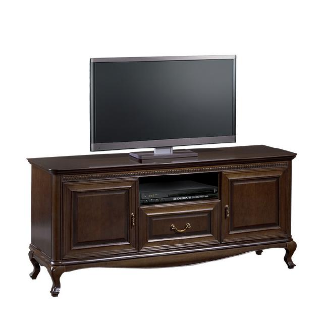 Klassischer TV Sideboard Echtes Holz Kommode Board Schrank Kommoden Model VRTVB