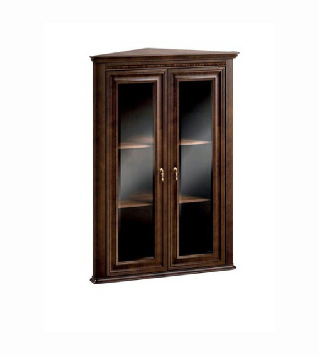 Klassische Vitrine Vitrinenschrank Vitrinen - Model V-WN Vitrine