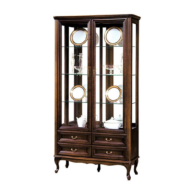 Klassische Vitrine Schrank Italienische Möbel Vitrinenschrank Vitrinen Neu W-W2