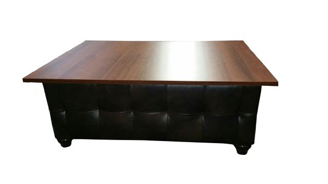 Couchtisch Tisch Chesterfield Holztisch Ledertisch Tische Neu Farbe wählbar