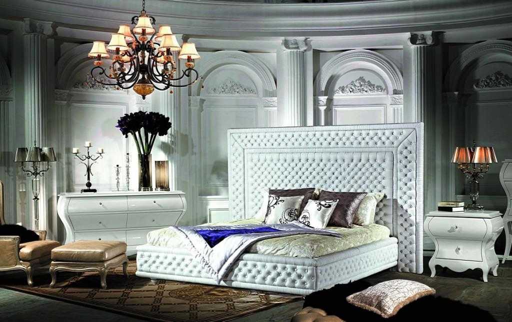 Chesterfield Doppeltbett Bettt Betten Polsterbett Designer XXL Big Ehe WT 9230
