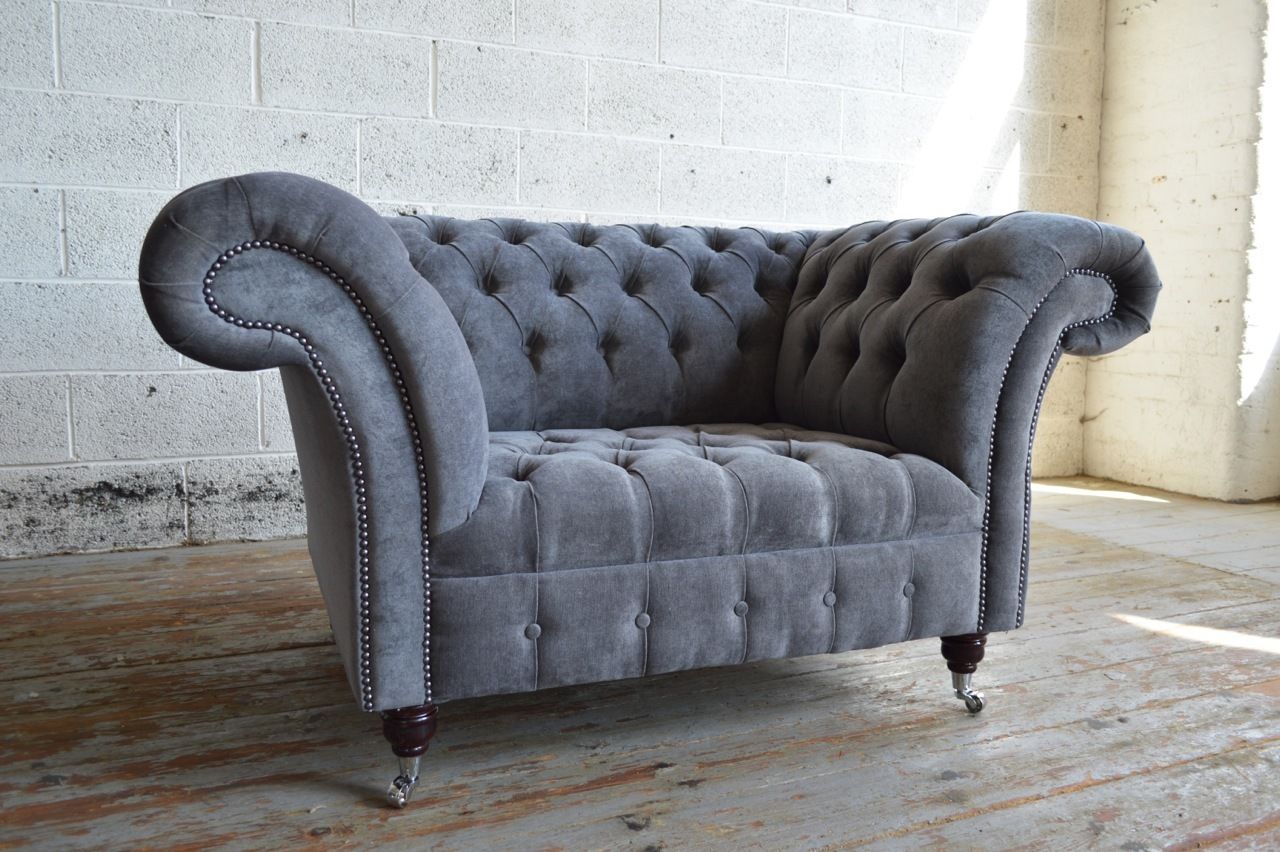 Chesterfield Sofa Sessel Polster Designer Couchen Sofas Garnitur 2016-061