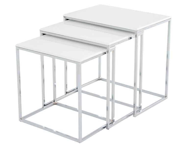 Modern Grau Couchtisch 3x Couchtische Wohnzimmer Hochwertig Möbel Designer