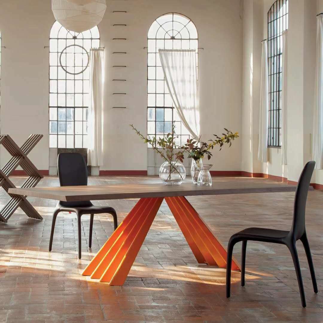 Esstisch Esstische Besprechungs Tische Tisch Büro Design Holz Konferenztisch Neu
