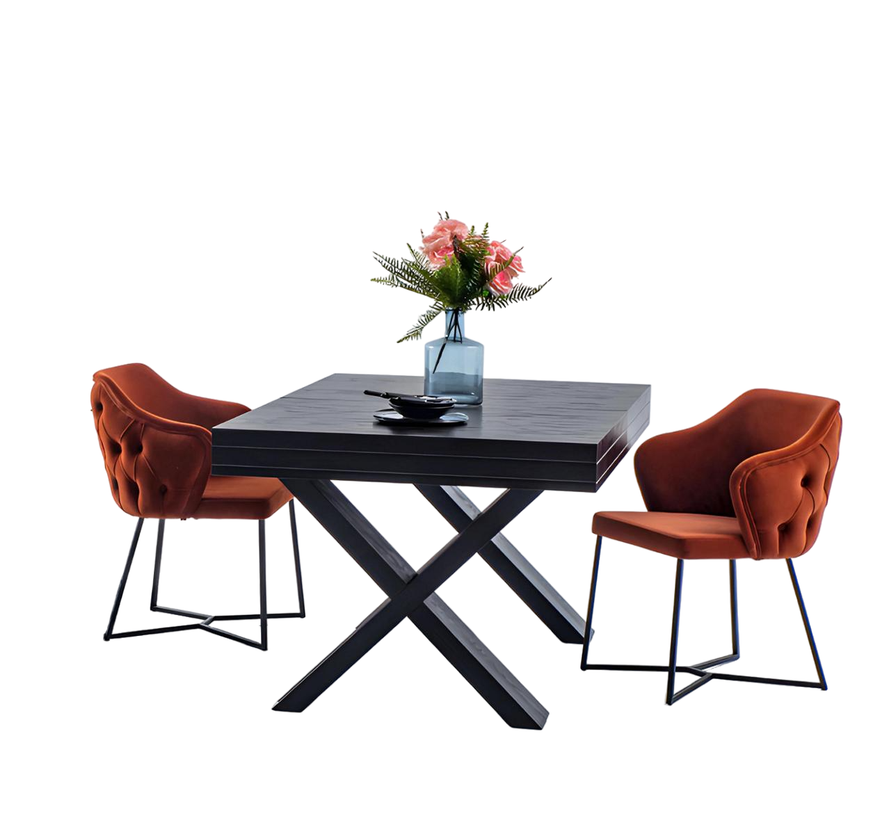 Luxus Esszimmer Set Esstisch Essgruppe Modern 6x Stühle Designer Garnitur