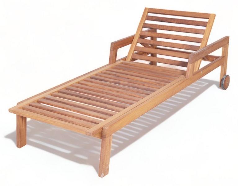 Outdoor Liegestuhl Relaxliegestuhl Holzliegestuhl Gartenmöbel
