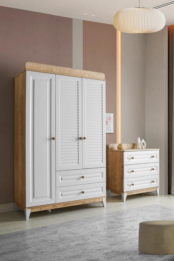 Set Kleiderschrank Kommode praktische und stilvolle Möbel für Kinderzimmer