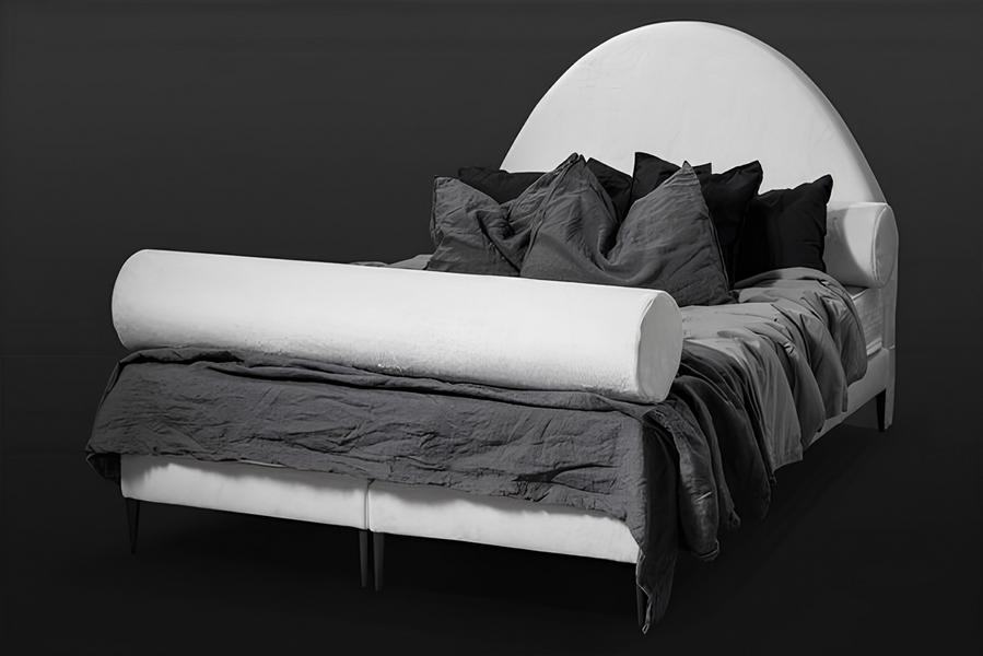 Schlafzimmer Bett Doppelbett 180сm Matratze Weiß moderner Stil Hochwertig