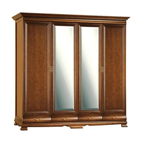 Kleiderschrank Kleidungsschrank Großer Schrank Garderobenschrank Spiegelschrank