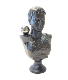 Design Figur Statue Männer büste Skulptur Figuren Statuen Skulpturen 51 cm Neu