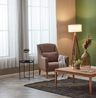 Wohnzimmer Set 4tlg Wohnwand Modern Sessel Couchtisch Luxus TV Ständer Wandregal