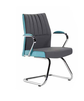 Bürostuhl Sessel Bürosessel Wohnzimmer Arbeitsstuhl Grau Moderne Möbel