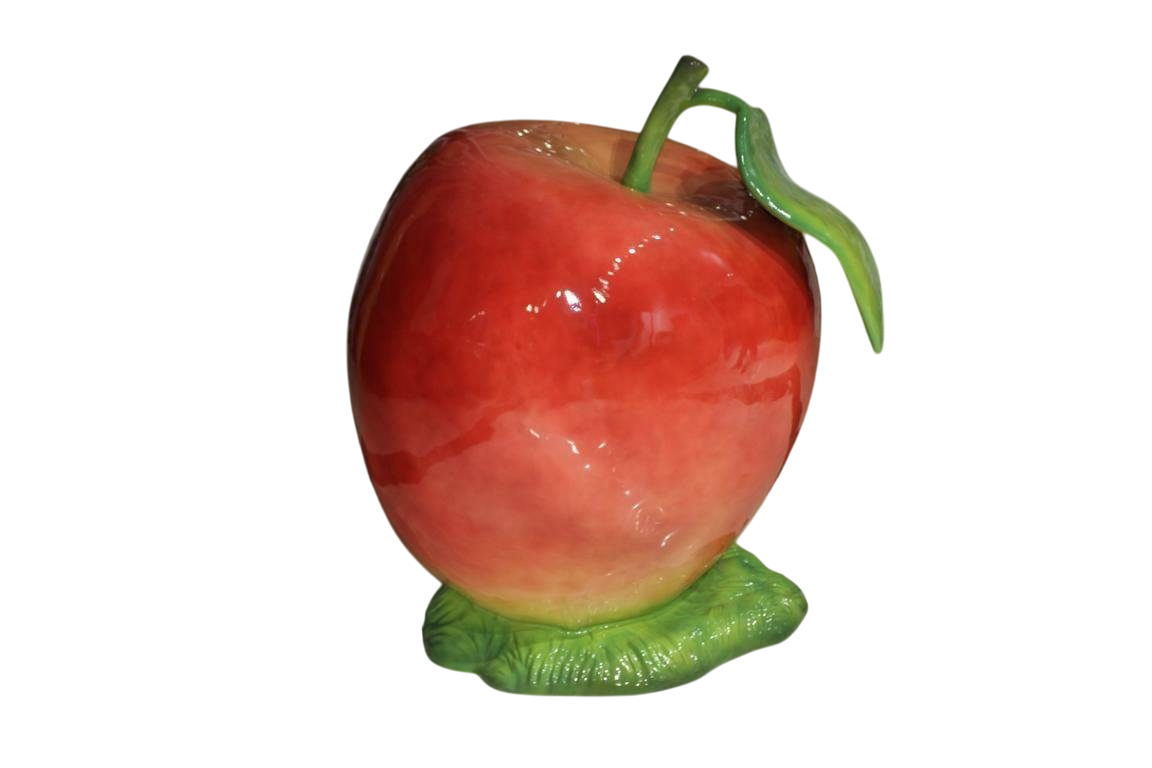 Apfel Aussteller 100cm Gewerbe Ladenausstattung Figur Garten Dekoration Sofort