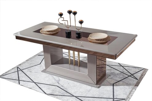 Stilvoller Esszimmertisch aus Holz – Modernes Wohnambiente SOFORT